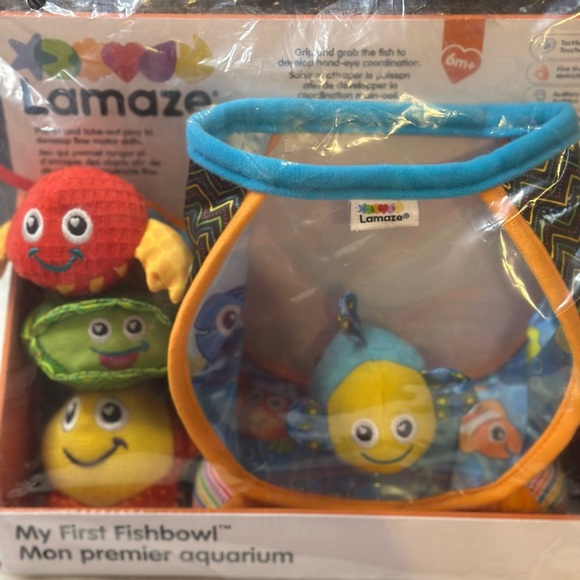 New Lamaze “My First Fishbowl”, Developmentally Focused 6 Month+ Factory Sealed - Picture 9 of 10